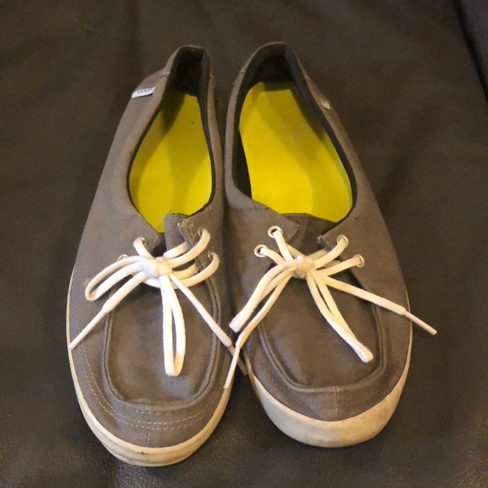 Vans Slip-on Shoes, Gray